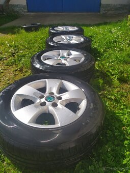 Originální ALU kola Škoda 5x100 R14 - 4