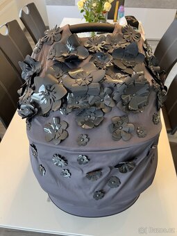 Cybex Priam Lux Flowers Grey - Dark Grey - 4