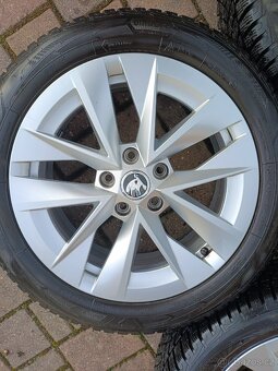 Zimní alu sada kol škoda Rotare R17 5x112 (Octavia lV) - 4
