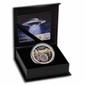 STŘÍBRNÁ MINCE THE ROSWELL INCIDENT 1OZ 2022 - 4