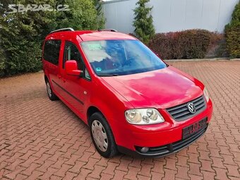 VW Caddy Maxi 1.9TDI 77kW,7míst,tažné,2009,Bez koroze - 4