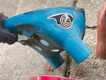 Spodní vrchní díl světla maska Jawa velká kývačka 250 350 - 4