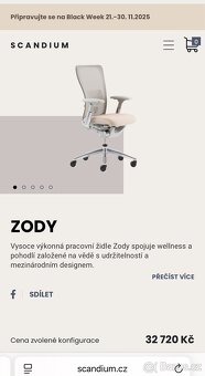 kancelářská židle Haworth Zody - více ks - 4