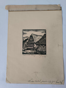 Obraz na papíru - 4