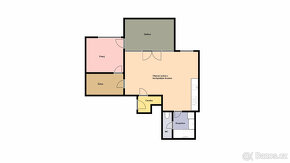 Prodej krásného bytu 3+kk/T, 80 m2, Praha 5 - Košíře, Na Zám - 4