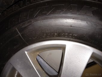 Alu kola 5x114,3  s zimní pneu 215/70r16 - 4