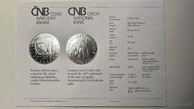 Stříbrná mince 200 Kč Československý Rozhlas PROOF - 4