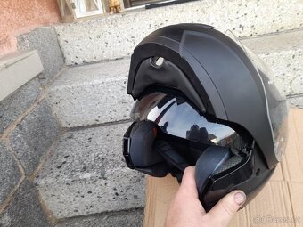 Homologovaná moto helma přilba vel.L - 4