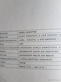 Zlatý střevíček - Karel Dewetter / r.1945 / - 4