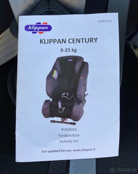 Dětská autosedačka Klippan Century – protisměrná - 4