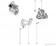 Prodám naftové čerpadlo Bosch 0986437442 Dokker 1,5 DCI - 4