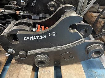 Rychloupínání na bagr Lehnhoff MS01,MS03,Komatsu,CAT a pod. - 4
