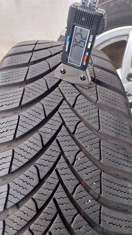 Prodám alu ATS na vozy Audi,VW, Škoda pneu 205/60/16 zima - 4