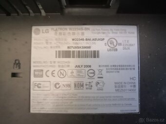 Monitor LG Flatron W2234S-BN - 4