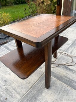 Starožitná lampa se stolkem - AKCE doprava - 4