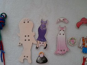 Dřevěné hračky. Plotýnka. - 4