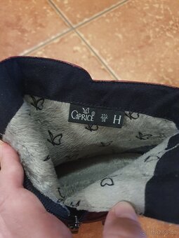 Dámské zateplené kotníkové boty Caprice, vel.37 - 4