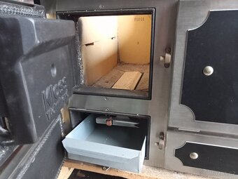 Rakouský sporák na dřevo Kloss-Nový - 4