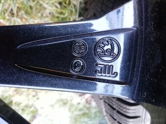 alu Škoda Rapid,Fabia III,zimní 215/45/16,alu 16" Italia - 4