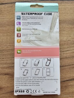 Vodotěsné, prachotěsné a nárazuvzdorné ochranné pouzdro - 4