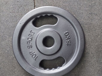 Olympijské kotouče s úchopy TOPSPORT - 4