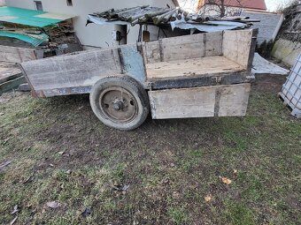Vlek vlečka přívěs kára - 4