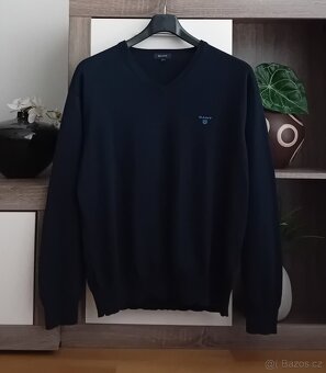 GANT pánský svetr vel. XL/XXL 100% bavlna - 4