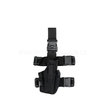Stehenní pouzdro DASTA pro zbraně se svítilnou model 651/TZ - 4