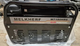 Benzínová elektrocentrála MELKHERF Model M7180HR6 230/380V - 4