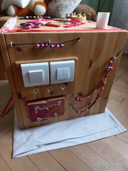 Acivity box, Montessori kostka - 4