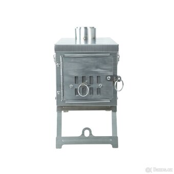 WINNERWELL®Outdoor Přenosná Kamna FASTFOLD 0.9KG TITANOVÉ - 4