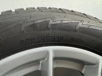 Originální ALU BMW 5x112 205/60 R16 - 4
