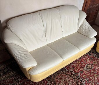 Kožená sedací souprava 3+2+1,5840 - 4