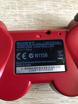 Sony DualShock 3 Garnet Red - 4