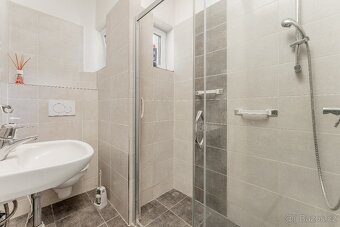 Vilka s arkýřem v České u Brna na parcele 465m2, vjezd, park - 4