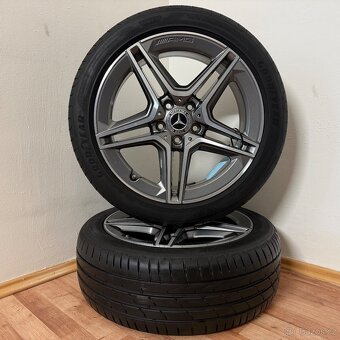 MERCEDES CLA AMG 5x112 R18 ET49+LETNÍ 225/45R18 7mm GREY - 4