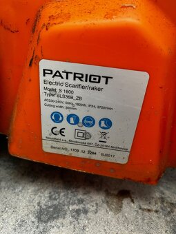 Vertikutátor Patriot s1800 - 4