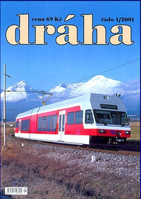 časopisy Železniční magazín a Dráha, celé ročníky - 12 čísel - 4