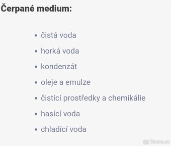 Čerpadlo odstředivé Calpeda - 4