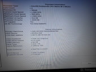 Notebook Dell Vostro 3558 – 8 GB RAM, Windows 11 Pro - 4