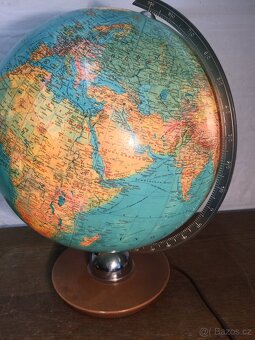 Skleněný svítící globus i jako lampa - 4