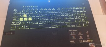 17.3" Herní notebook, FHD/144Hz/R7/16GB/4060/1TB/90Wh/W11. - 4