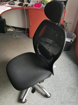 Kancelářské židle na kolečkách 4ks - 4