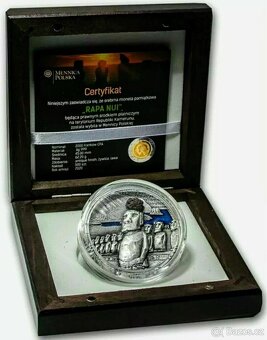 Stříbrná mince 2 Oz Rapa Nui 2020 Antique Standard - 4