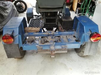 Malotraktor domácí výroby - 4