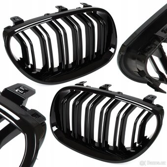 LEDVINKY GRIL MŘÍŽKA pro BMW 5 E60 E61 M5 STYLE - 4