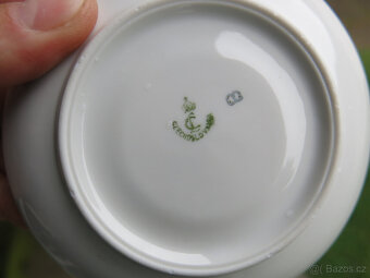 Porcelánová kávová mocca soupava - 4