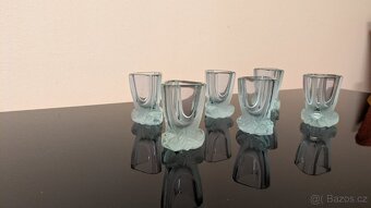 Stolek Jiroutek, dvě křesla a skleničky 1. republika - 4