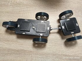 Dvoukolový podvozek k magnetické stavebnici Magformers - 4