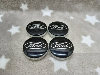 Středové krytky Ford, 54x52mm Černé - 4